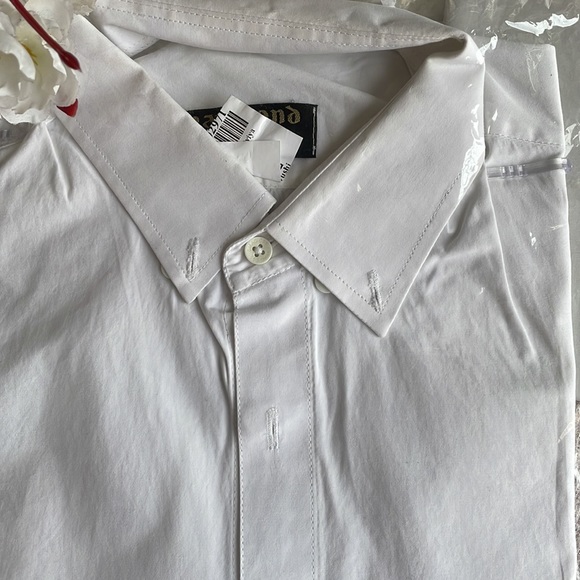 Raymond white stitched shirts full sleeves - Picture 3 of 4